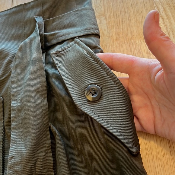 H&M Canvas style skirt with belt - Picture 4 of 11